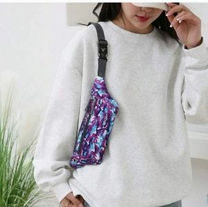 Colorful Camo Sling Bag Purse